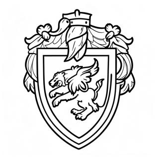 Gryffindor Wappen Ausmalbild 16772-14118