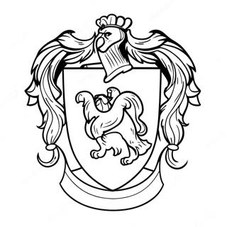 Gryffindor Wappen Ausmalbild 16772-14119