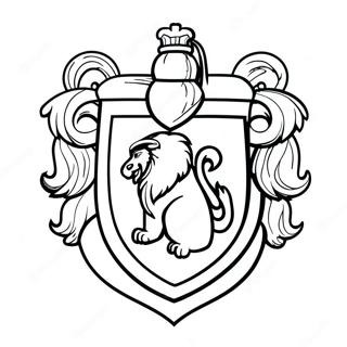 Gryffindor Wappen Ausmalbild 16772-14120