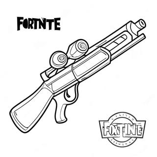 Epische Fortnite Waffe Ausmalbild 17084-14371