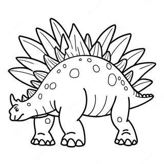 Stegosaurus Ausmalbild 17103-14382