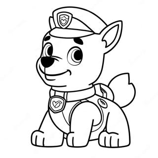 Zuma Paw Patrol Ausmalbild 17203-14463