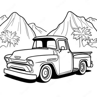 Chevy Truck Ausmalbild 1751-1399