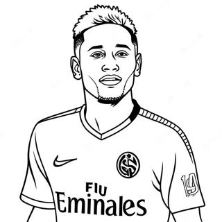 Neymar Psg Ausmalbild 17594-14768