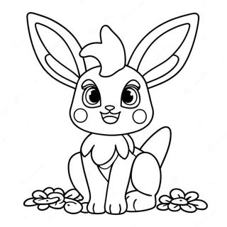 Sylveon Ausmalbild 17635-14791