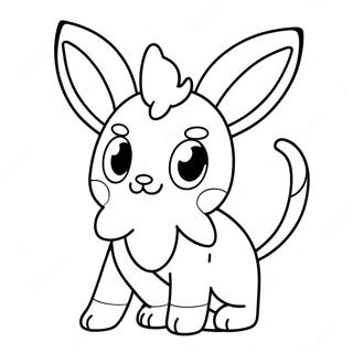 Sylveon Ausmalbild 17635-14792