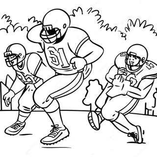 College-Football Malvorlagen