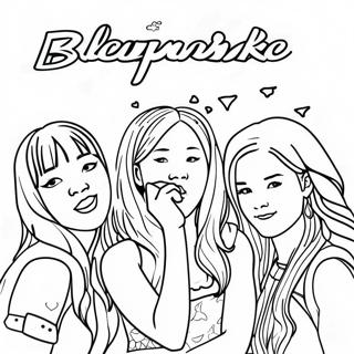 Blackpink Ausmalbild 1771-1457