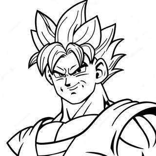 Vegito Super Saiyajin Form Ausmalbild 17786-14916