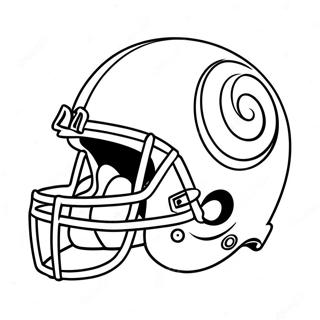 La Rams Logo Ausmalbild 18105-15168