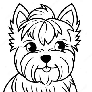 Yorkshire Terrier Ausmalbilder