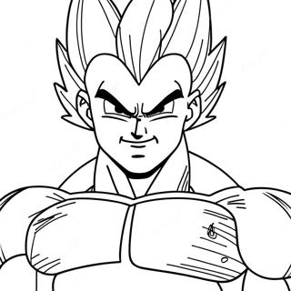 Vegeta Ausmalbilder