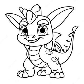 Spyro Der Drache Skylanders Ausmalbild 18656-15618