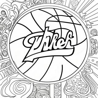 Ausmalbild Des 76ers Logos 18958-15853