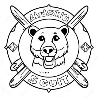 Ausmalbild Des Cub Scout Logos 18978-15872