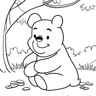 Klassisches Winnie Puuh Ausmalbild 19608-18333