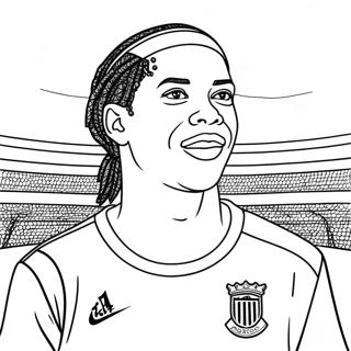 Ronaldinho Ausmalbild 19768-18462