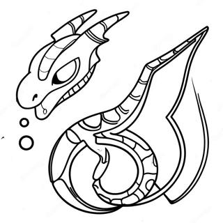 Mega Rayquaza Ausmalbild 19788-18480