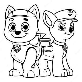 Ryder Paw Patrol Ausmalbild 20100-18712