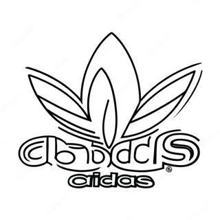 Adidas Logo Ausmalbild 20271-18840