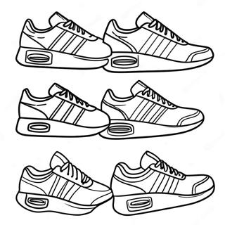 Adidas Sneakers Ausmalbild 20272-18841