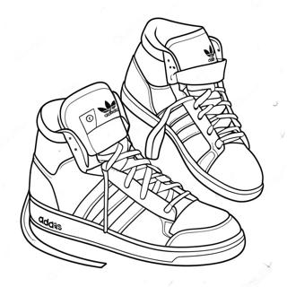 Adidas Sneakers Ausmalbild 20272-18842