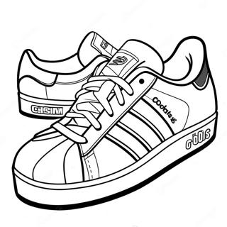 Adidas Sneakers Ausmalbild 20272-18844