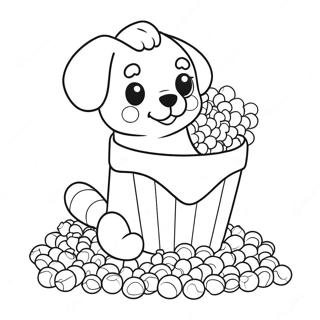 Puppycorn Ausmalbild 20281-18845