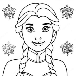 Elsa Frozen 2 Zeig Dich Ausmalbild 20301-18861