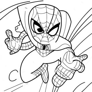 Spiderman Sonic Ausmalbild 20421-18959