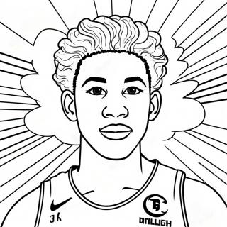 Lamelo Ball Ausmalbilder