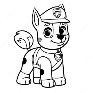 Rocky Paw Patrol Ausmalbild 20782-19239