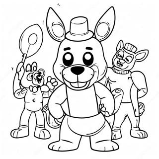 Fnaf Sicherheitsverletzung Ausmalbild 2081-1706