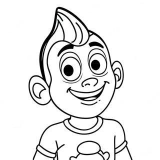 Jimmy Neutron Ausmalbild 20932-19360