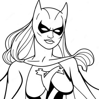 Batgirl Ausmalbilder