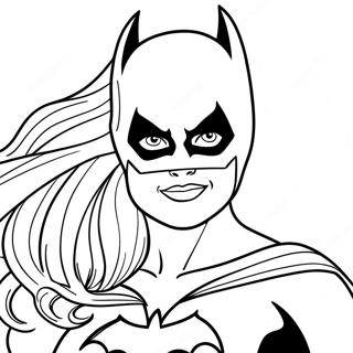 Batgirl Ausmalbild 21082-19475