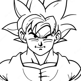 Goku Super Saiyan Blau Ausmalbild 21312-19658