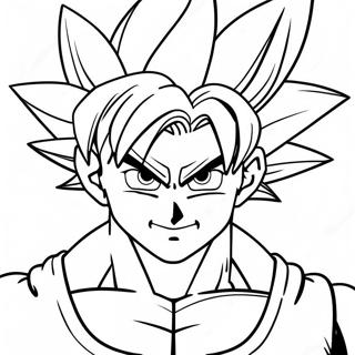 Goku Super Saiyan Blau Ausmalbild 21312-19659