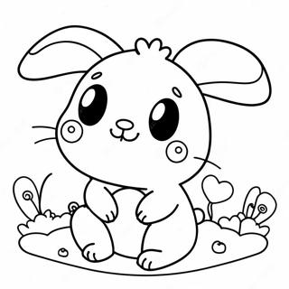 Kawaii Hase Ausmalbild 21382-19713