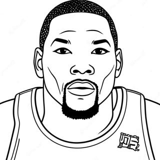 Kevin Durant Ausmalbild 21452-19769