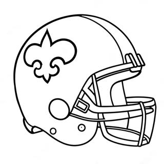 New Orleans Saints Logo Ausmalbild 21832-20219