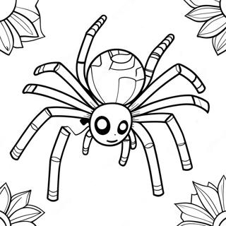 Minecraft-Spinne Ausmalbilder