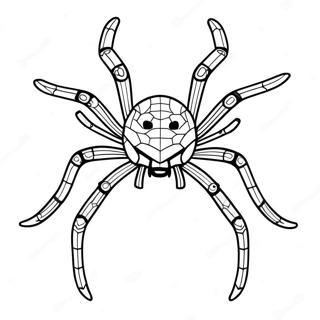 Minecraft Spinne Ausmalbild 21862-20244