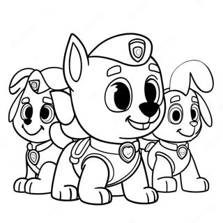 Paw Patrol Ostern Ausmalbilder