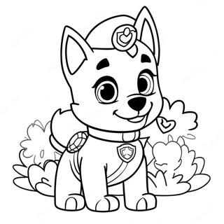 Paw Patrol Ostern Ausmalbild 21872-20250