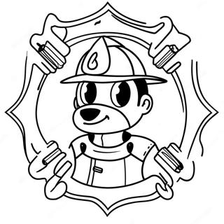 Feuerwehr Sicherheit Ausmalbild 2191-1796