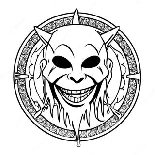 Slipknot Logo Ausmalbild 21922-20290