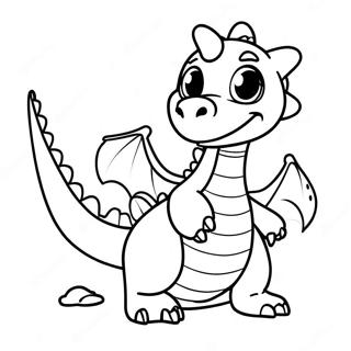 Baby Drache Ausmalbilder