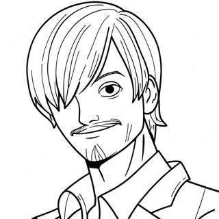 Sanji Ausmalbild 22153-20468