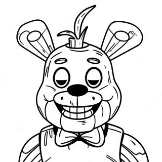 Gruseliger Springtrap Fnaf Ausmalbild 22164-20478